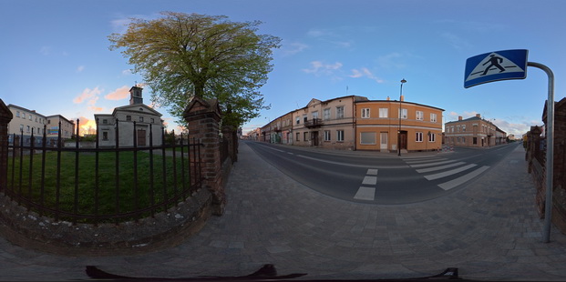Turek - Kosciol Ewangelicki - dawna Straz Pozarna - osmo 360